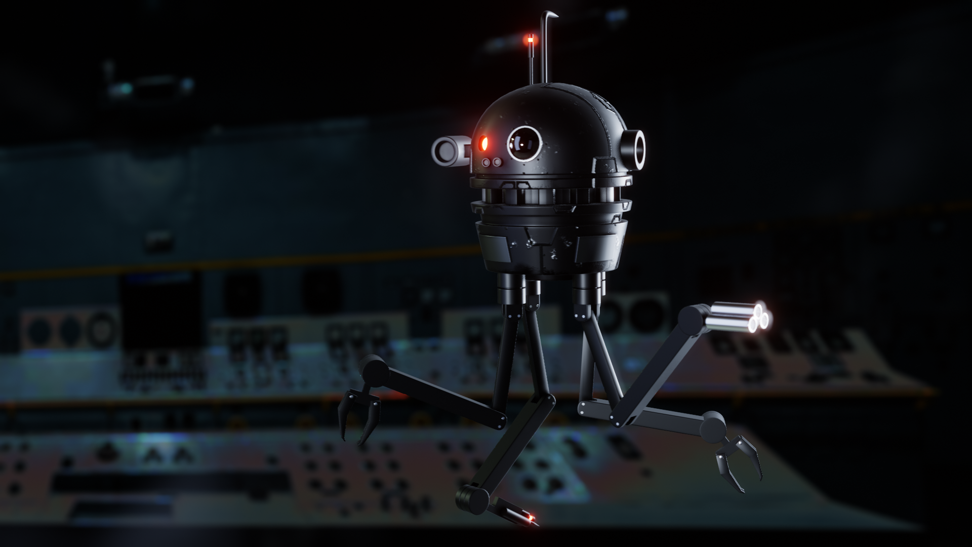 Sci-Fi Robot Drone preview image 1